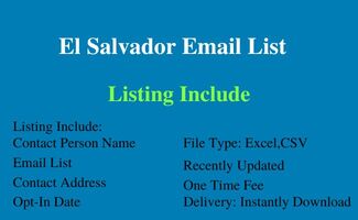 El Salvador email list