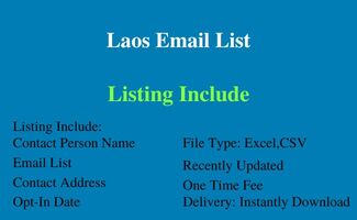 Laos email list