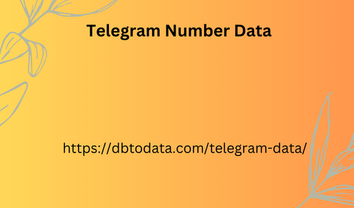 Telegram Number Data