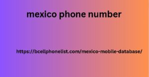 Phone Number List 