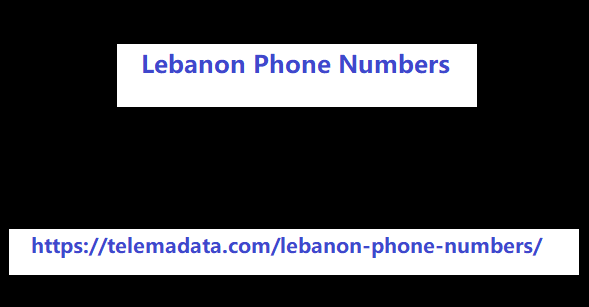 Lebanon Phone Numbers