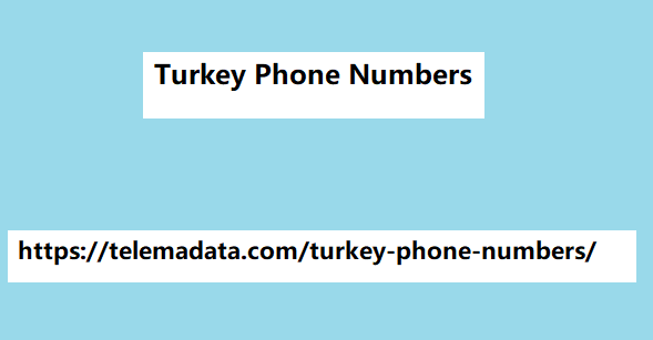 Turkey Phone Numbers