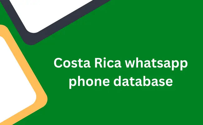 Costa Rica whatsapp phone database